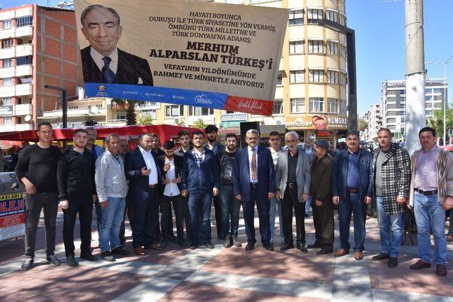 Alparslan Türkeş, vefatının 21. yılında Nazilli’de anıldı