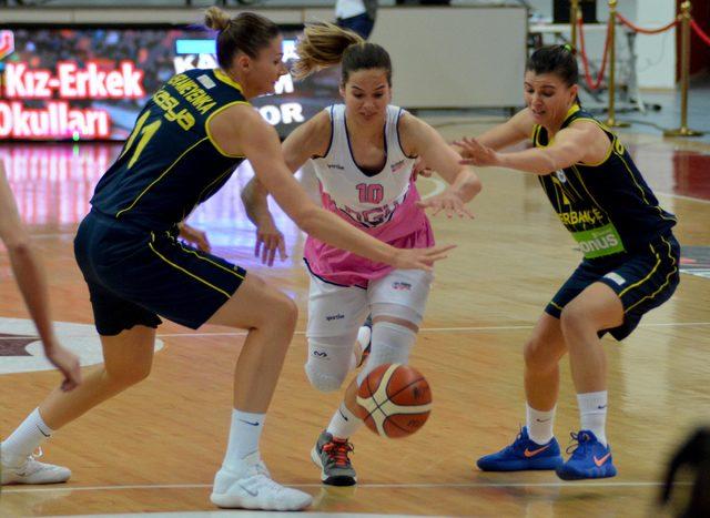 AGÜ Spor - Fenerbahçe: 57-71