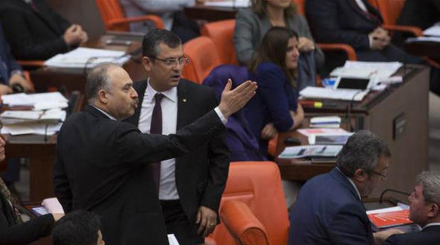 TBMM'de gergin dakikalar! Tansiyon bir anda yükseldi