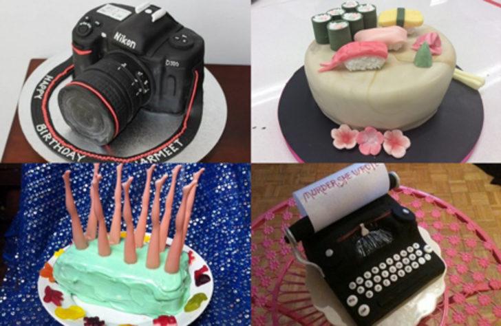 En yaratıcı doğum g&uuml;n&uuml; pastaları