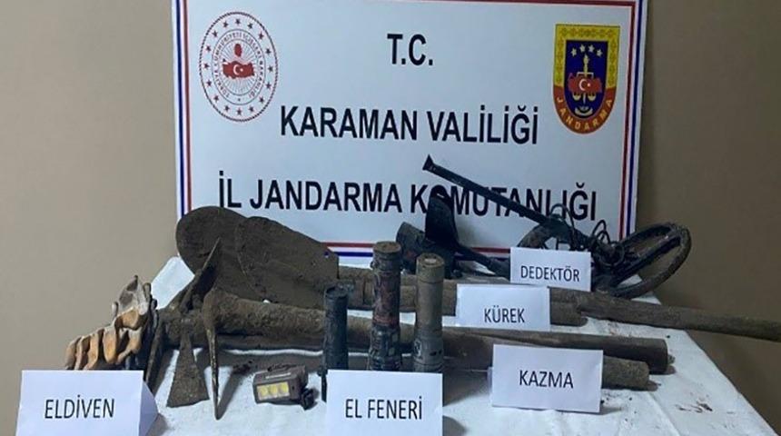Karaman&rsquo;da jandarmanın yakaladığı 6 kişi tutuklandı