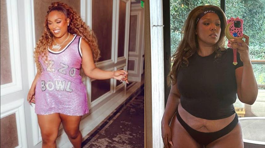 27 kilo verdi! Değişimi şaşkına &ccedil;evirdi: Mini pembe elbisesiyle dikkat &ccedil;ekti