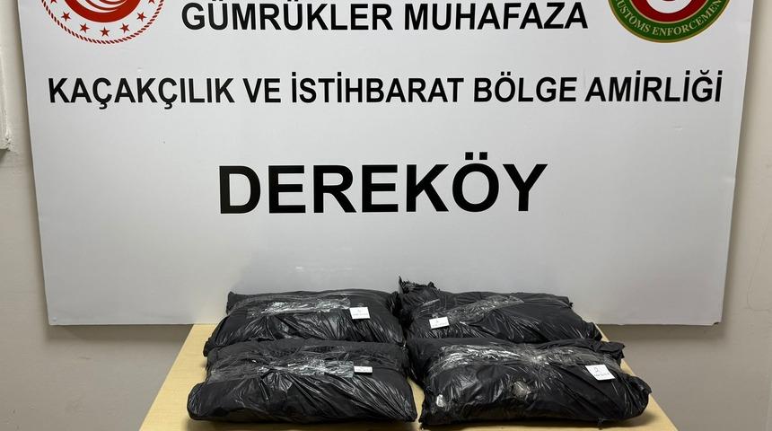 Kırklareli'nde 3 kilo 166 gram uyuşturucu ele ge&ccedil;irildi
