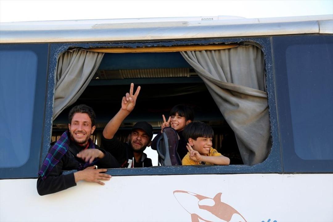 Doğu Guta'dan zorunlu tahliyeler 