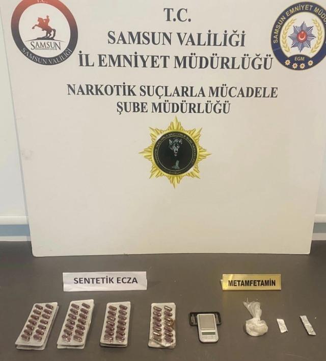 Samsun&rsquo;da 3 il&ccedil;ede uyuşturucu operasyonu: 7 g&ouml;zaltı 4