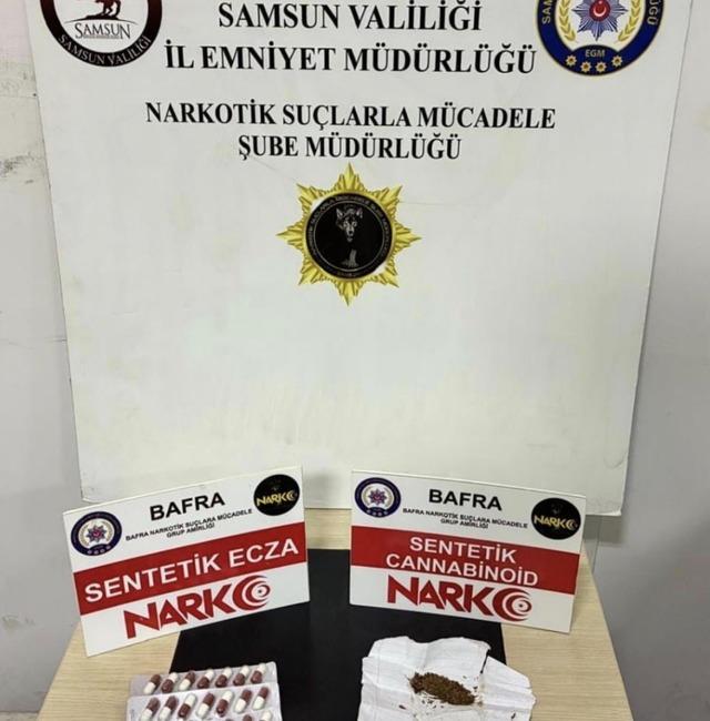 Samsun&rsquo;da 3 il&ccedil;ede uyuşturucu operasyonu: 7 g&ouml;zaltı 2