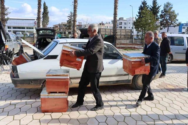 Arıcılara organik arısız 494 kovan dağıtıldı 1