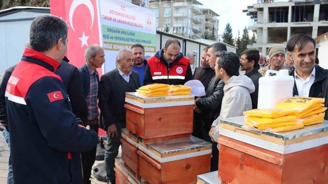 Arıcılara organik arısız 494 kovan dağıtıldı