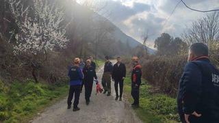 Bursa’da dağlık alanda mahsur kalan yaralı vatandaş kurtarıldı