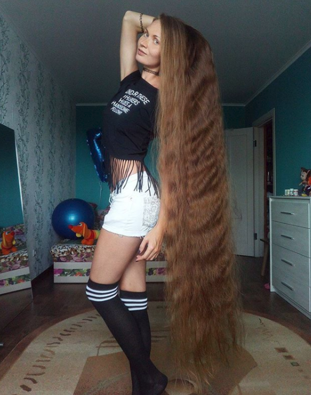 O ger&ccedil;ek bir Rapunzel! 