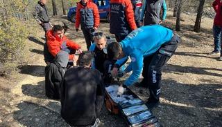 Karaman'da dağlık alanda kaybolan kadın bulundu