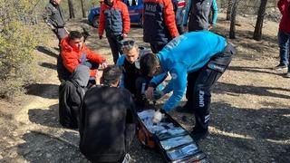 Karaman'da dağlık alanda kaybolan kadın bulundu