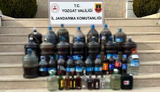 Yozgat'ta 343 litre sahte alkol ele ge&ccedil;irildi