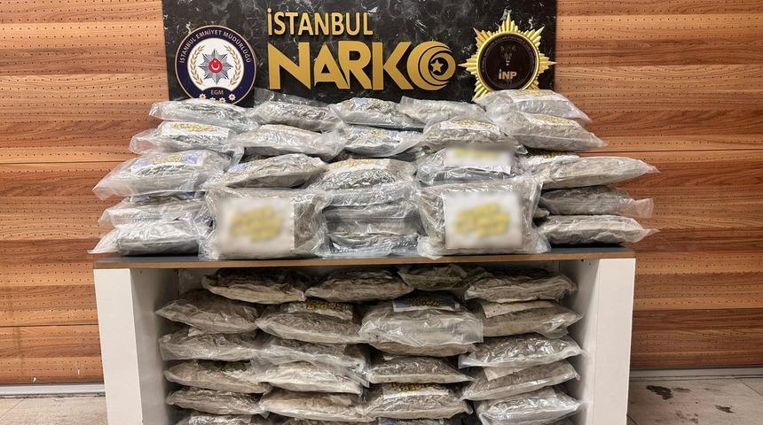 İstanbul'da uyuşturucu operasyonu! 2 ş&uuml;pheli yakalandı