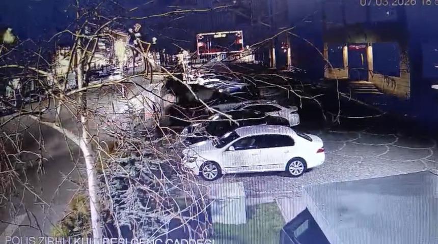 Bing&ouml;l&rsquo;de 4 kişinin yaralandığı kaza kamerada