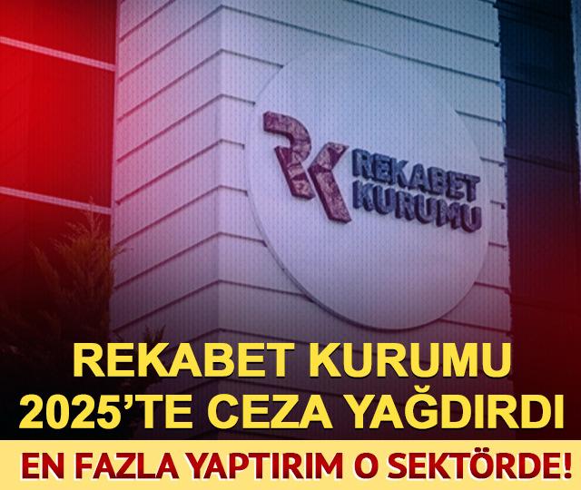 2025'te Rekabet Kurumu'ndan 12,1 milyar TL ceza: Gıda sektörü lider!
