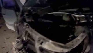 Kavşakta otomobiller &ccedil;arpıştı: 4 yaralı