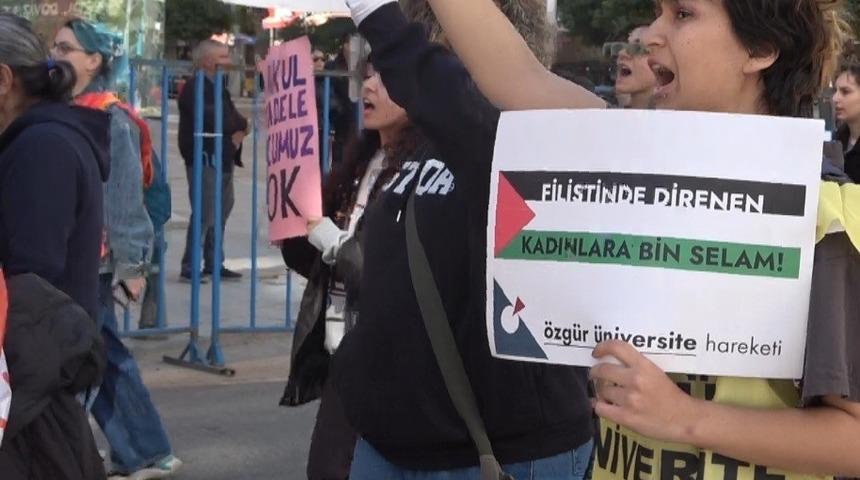 Antalya&rsquo;da 8 Mart D&uuml;nya Kadınlar G&uuml;n&uuml; y&uuml;r&uuml;y&uuml;ş&uuml;