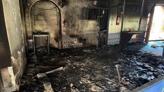 Mersin’de camide çıkan yangın hasara yol açtı