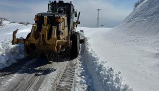 Siirt'te yolu kardan kapanan k&ouml;yde rahatsızlanan hamile kadın hastaneye ulaştırıldı