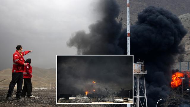 Tahran'da gün ağarmadı! Savaşın merkezinde iç karartan görüntü: Gökten kül yağdı