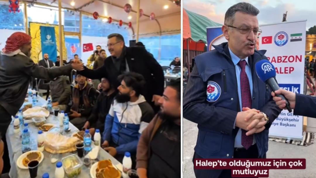 Başkan Genç, Halep’te konuştu: “Kardeşliğimiz Ramazan sofrasında pekişiyor” 3