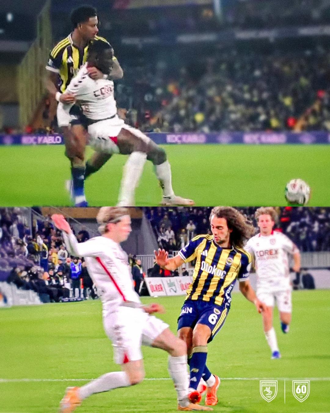 Fenerbahçe nin golünde Archie Brown ofsayt mı? Galatasaray taraftarından Boey in pozisyonuna yaylım ateşi! 4