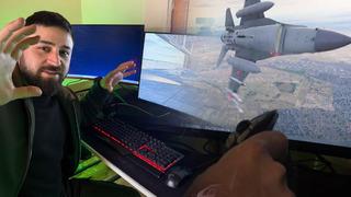 Youtuber gençten çatı katında sanal F-16 eğitimi: Devletimiz isterse göreve hazırız