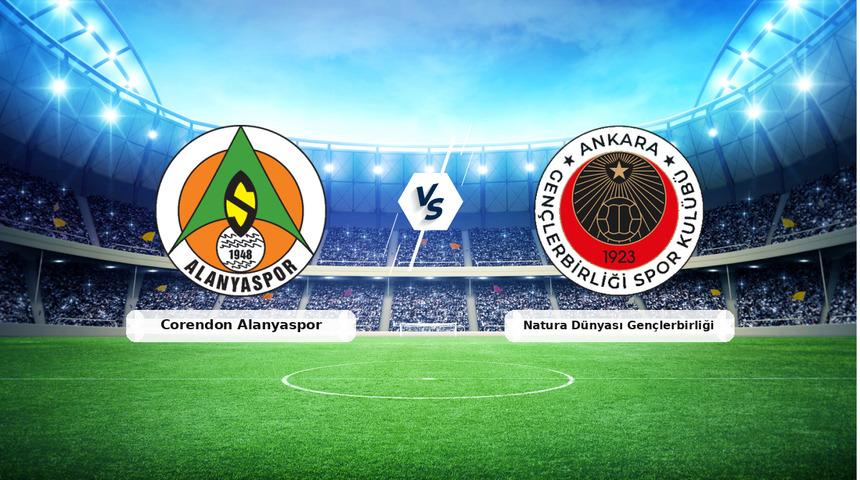 (&Ouml;zet) Corendon Alanyaspor - Natura D&uuml;nyası Gen&ccedil;lerbirliği Ma&ccedil;ı &Ouml;zeti ve T&uuml;m &Ouml;nemli Anları