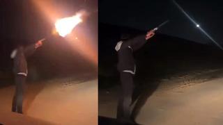 Havaya ateş ettiği anları sosyal medyada paylaşınca gözaltına alındı