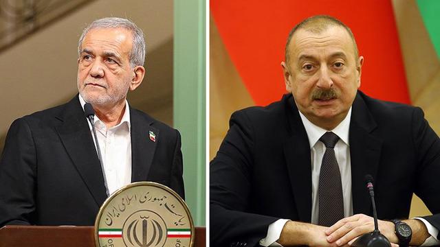 İran Cumhurbaşkanı Pezeşkiyan ve Azerbaycan Cumhurbaşkanı Aliyev telefonda görüştü