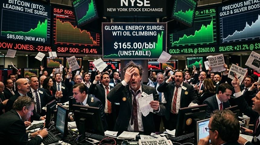 Uzun savaş endişesi piyasaları vurdu! Kara pazartesi yaşanıyor... Petrol &ccedil;ıldırdı; altın, g&uuml;m&uuml;ş, borsa, Bitcoin &ccedil;&ouml;kt&uuml;