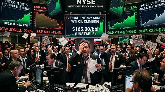 Uzun savaş endişesi piyasaları vurdu! Kara pazartesi yaşanıyor... Petrol çıldırdı; altın, gümüş, borsa, Bitcoin çöktü