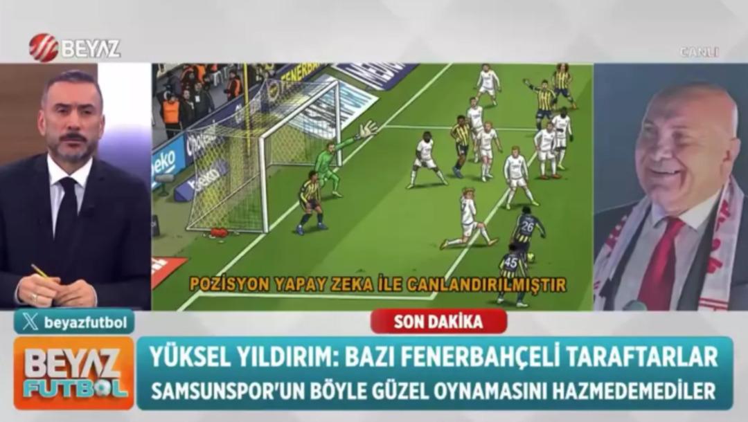 Kadık&ouml;y de trib&uuml;nler karıştı! Y&uuml;ksel Yıldırım Fenerbah&ccedil;eli taraftarlarla birbirine girdi: Galatasaray ı duyunca &ccedil;ıldırdı 3