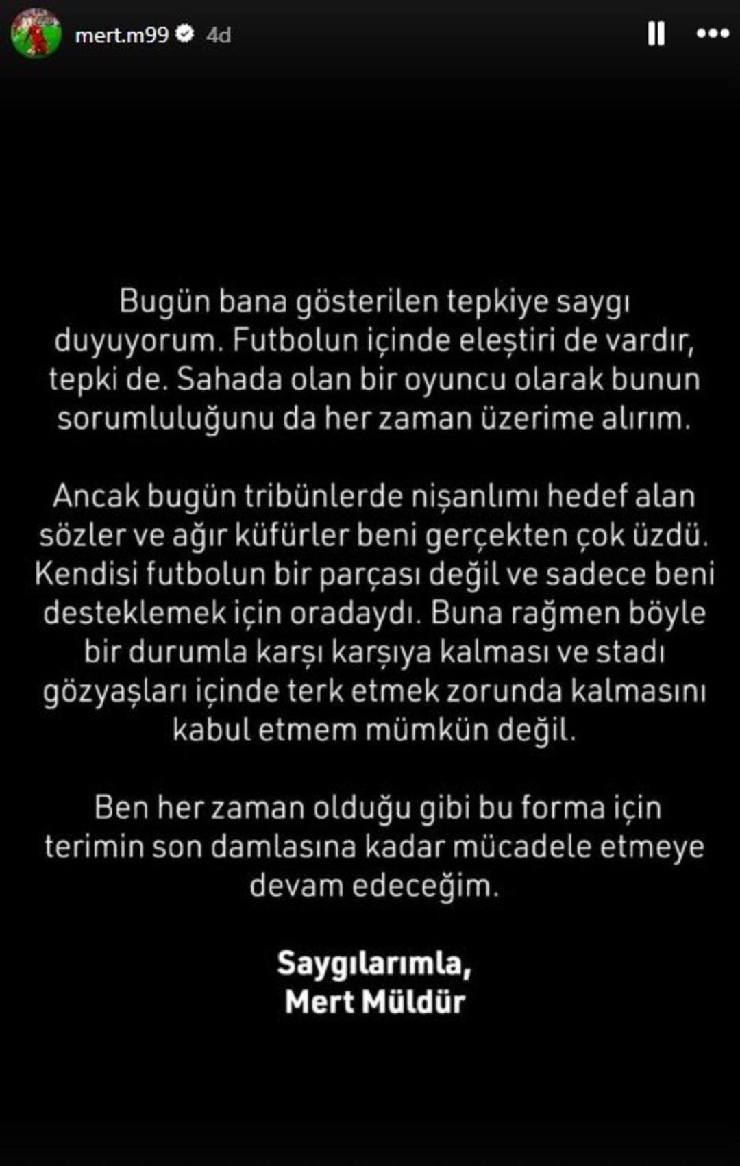 Mert Müldür maç sonunda isyan etti! Nişanlısından sosyal medyada olay cevap 2