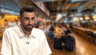 &Uuml;nl&uuml; şef kabusu yaşadı! Cam par&ccedil;aları dişini kırdı, dilini kesti