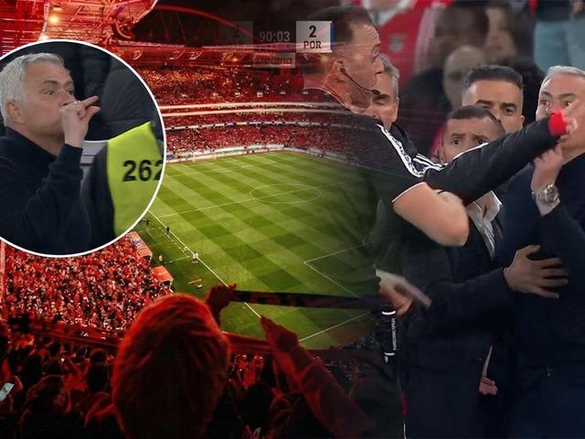 Benfica-Porto ma&ccedil;ında olanlar oldu! Mourinho 'Hain' lafına dayanamadı