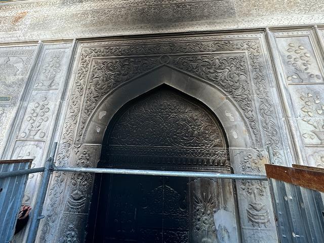 300 yıllık Tophane &Ccedil;eşmesi zarar g&ouml;rd&uuml;