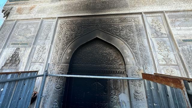 300 yıllık Tophane Çeşmesi zarar gördü