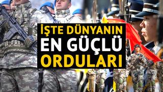 D&uuml;nyanın en g&uuml;&ccedil;l&uuml; orduları: T&uuml;rkiye ilk 10'da 