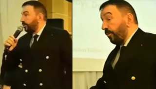 Dinleyicinin uyarısına kızdı! Sahneyi terk etti