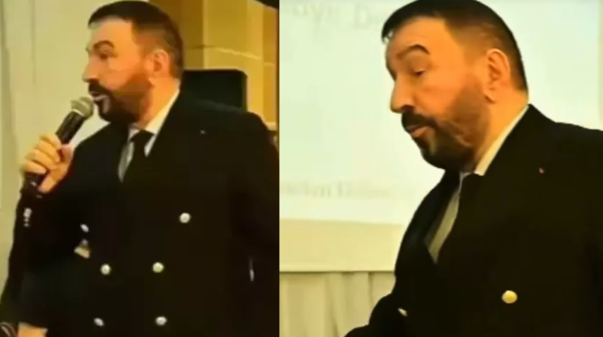 Mustafa Topaloğlu'nu kızdıran uyarı! Sahneyi terk etti