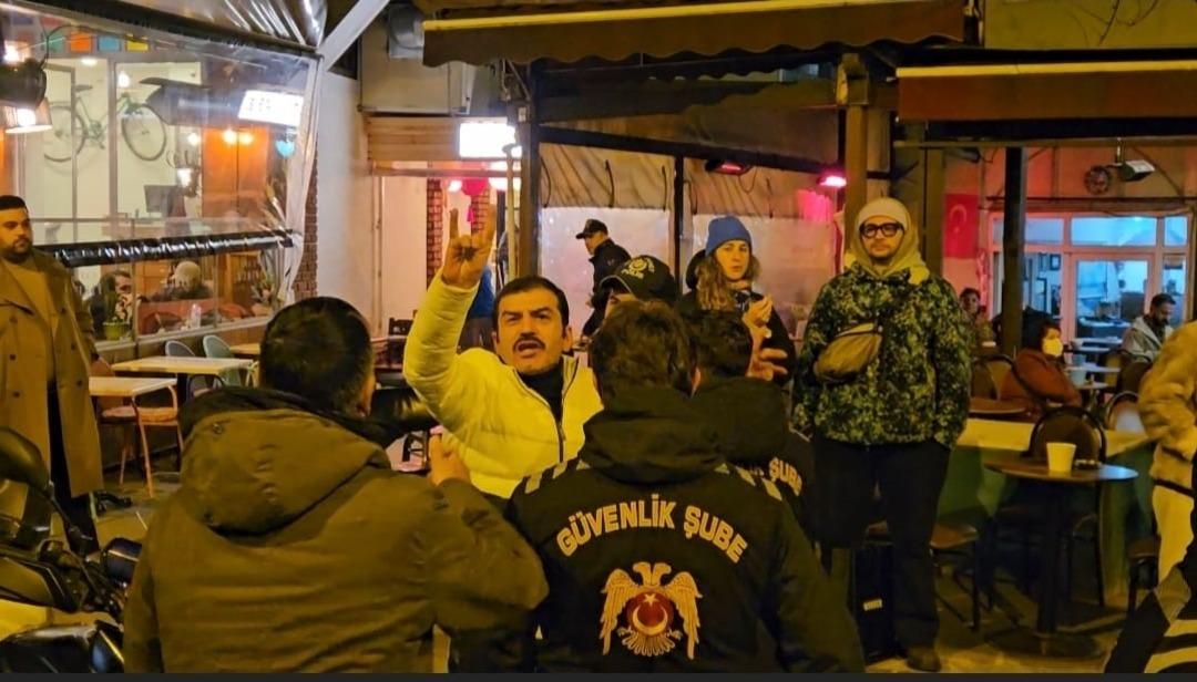 Ufuk Bayraktar, 8 Mart yürüyüşünde kadınlara laf atıp olay çıkardı! 4