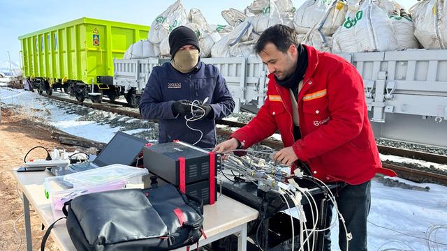 Yerli demir yolu test sistemi maliyetleri yüzde 50 düşürüyor