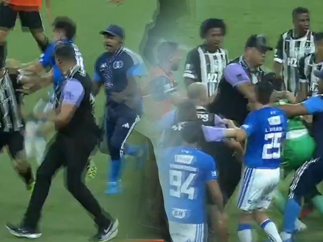 B&ouml;ylesi ne g&ouml;r&uuml;ld&uuml; ne duyuldu! Yeşil sahalarda g&ouml;r&uuml;lmemiş kavga: D&uuml;nyaca &uuml;nl&uuml; yıldız fena dayak yedi