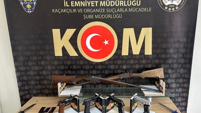 Sivas'ta silah ve mühimmat kaçakçılığı operasyonunda 1 zanlı tutuklandı