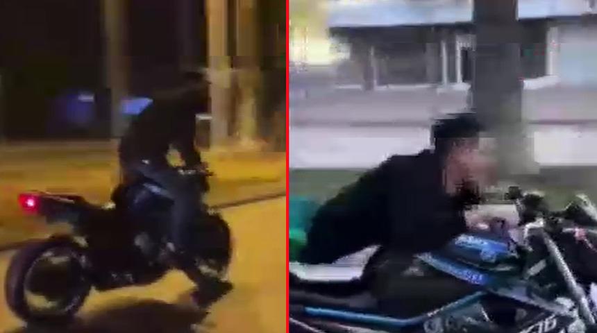 'Dur' ihtarına uymayan motosiklet s&uuml;r&uuml;c&uuml;s&uuml;ne 497 bin lira ceza