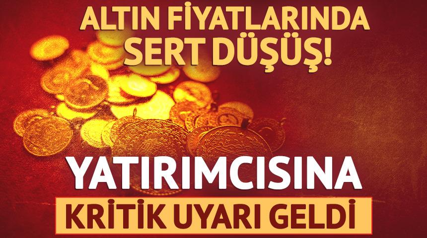 Altın fiyatlarında sert d&uuml;ş&uuml;ş! Yatırımcısına 5 kritik uyarı