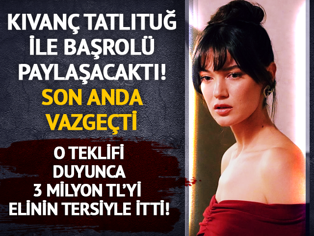 Pınar Deniz, 3 milyon TL&rsquo;yi elinin tersiyle itti! Son anda diziden ayrıldı
