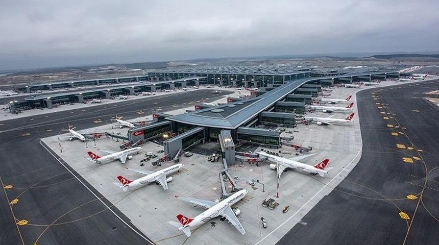 İstanbul Havalimanı g&uuml;nl&uuml;k 1303 u&ccedil;uşla Avrupa'nın en yoğun havalimanı oldu